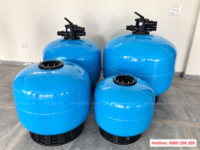 Bình lọc cát van đỉnh đa dạng kích cỡ