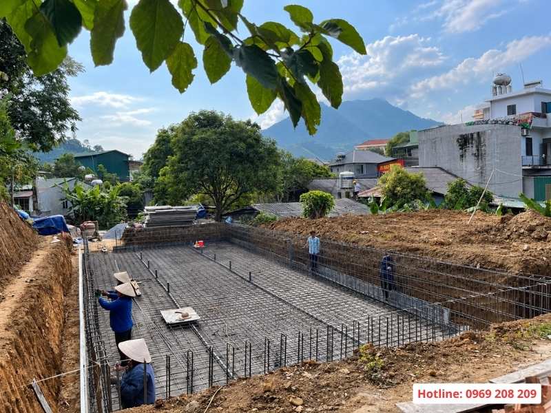 Khởi động thi công bể bơi kinh doanh tại Thái Nguyên