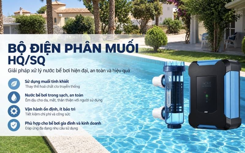 Ưu điểm của công nghệ điện phân muối