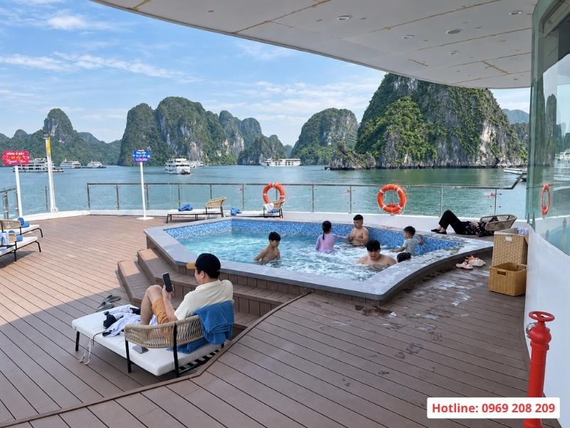 Đưa vào khai thác bể sục icon cruise