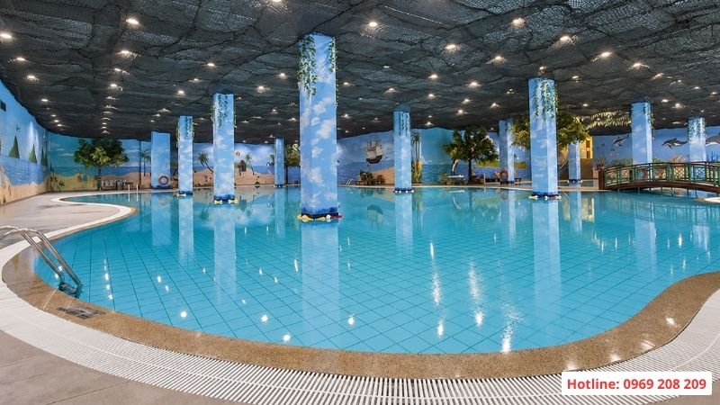 Top 5 hồ bơi trong nhà tại Hà Nội đáng tham khảo Bể bơi khu đô thị Times city