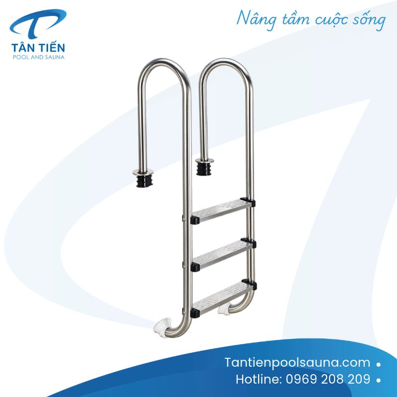 Thang bể bơi 3 bậc MU315 Thang bể bơi 3 bậc MU315