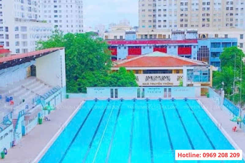 19 bể bơi gần đây tại Hà Nội được cập nhật năm 2026 Bể bơi Học viện Kỹ thuật Quân sự