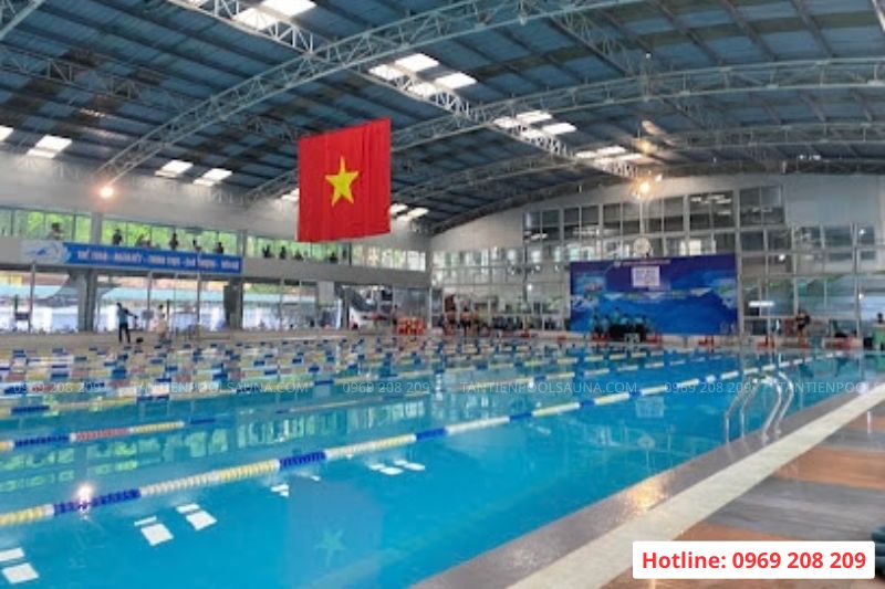 Top bể bơi ngoài trời đẹp ở Hà Nội năm 2026 Bể bơi ngoài trời Olympia Tăng Bạt Hổ