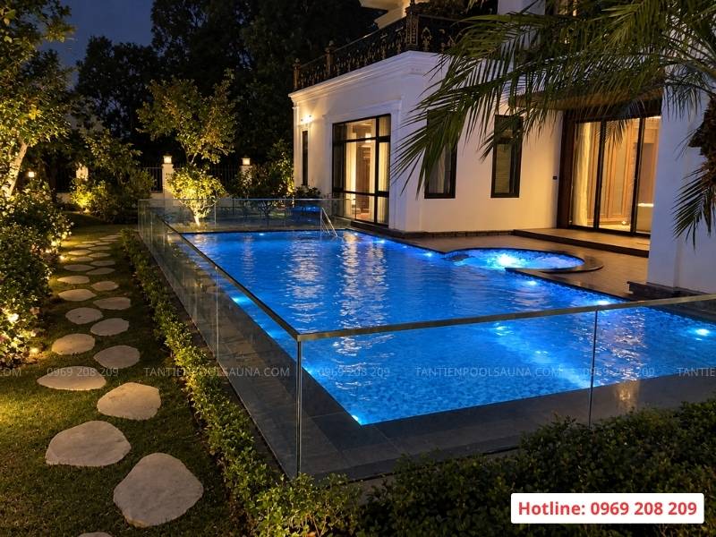 Bộ điện phân muối Laswim EC Pro Bể bơi điện phân muối gia đình