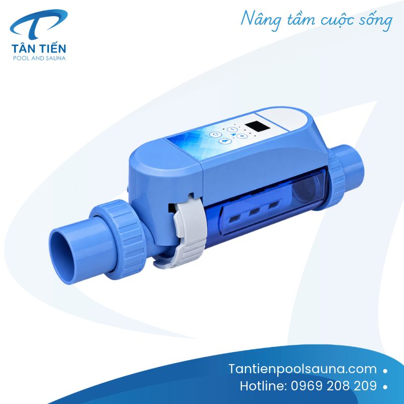 Bộ điện phân muối Laswim EC Plus bộ điện phân muối bể bơi Laswim EC PLUS