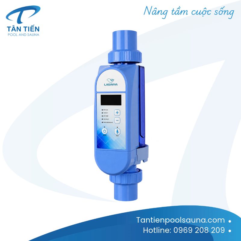 Bộ điện phân muối Laswim EC Pro Bộ điện phân muối bể bơi Laswim EC PRO