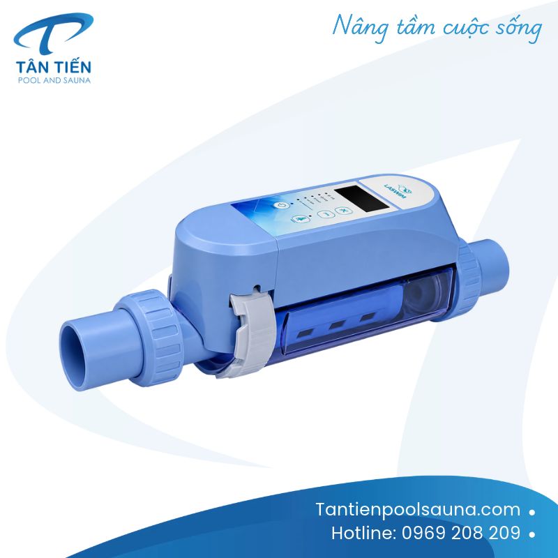 Bộ điện phân muối Laswim EC Pro Bộ điện phân muối bể bơi Laswim EC PRO