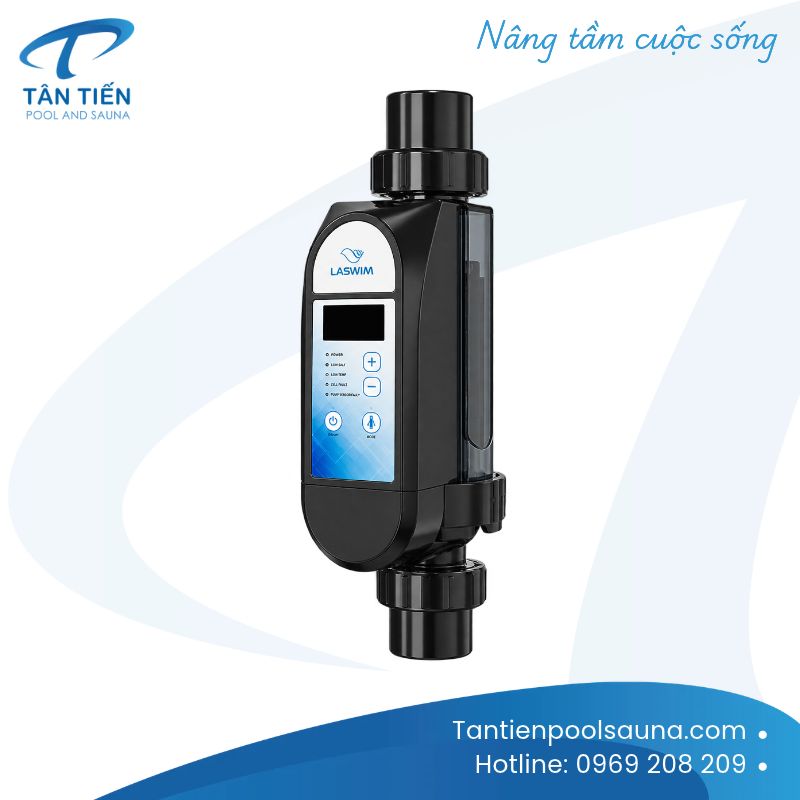 Bộ điện phân muối Laswim EC Pro Bộ điện phân muối bể bơi Laswim EC PRO
