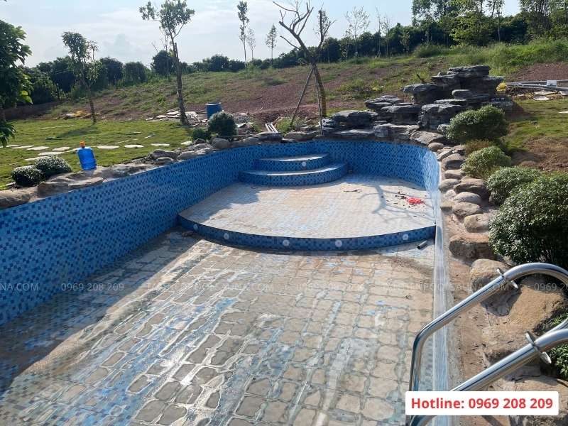 Cải tạo bể bơi gia đình