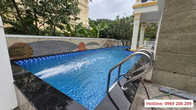 Thi công bể bơi villa Hải Phòng