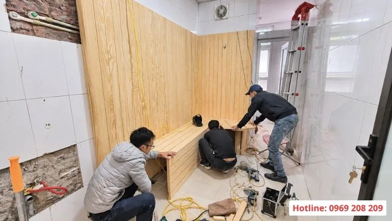 Lắp đặt phòng xông hơi gia đình tại Ninh Bình