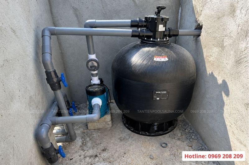 Máy bơm bể bơi AKP series Phòng máy bể bơi gia đình