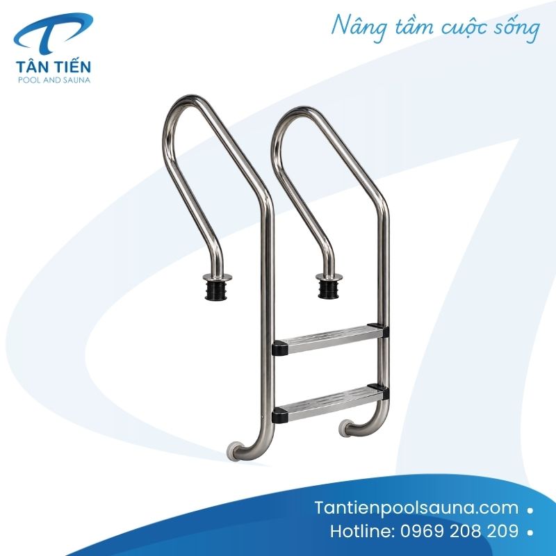 Thang bể bơi 2 bậc SF215 Thang bể bơi SF215