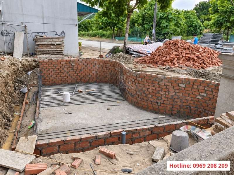 Cấu tạo thành bể bơi: Kết cấu, vật liệu và thiết bị Tân Tiến thi công bể bơi chuyên nghiệp