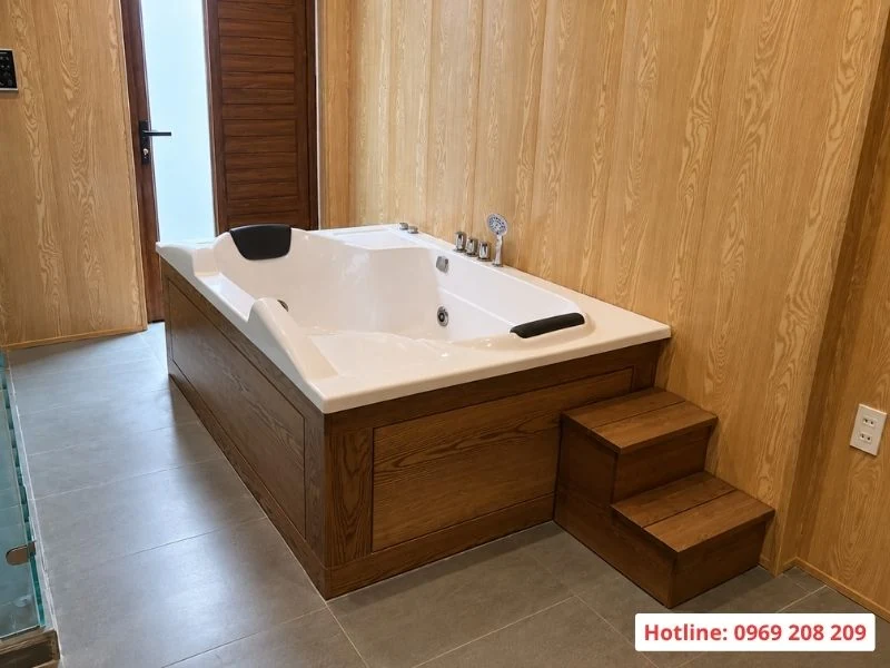 Bồn sục ngâm massage acrylic