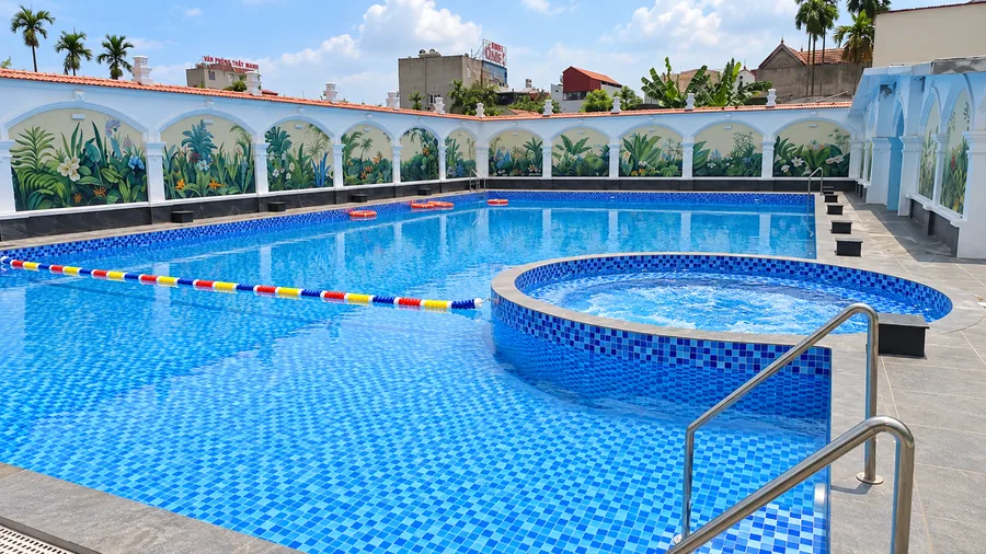 Thi công bể bơi kinh doanh tại Hải Phòng