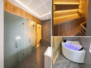 Lắp đặt phòng xông hơi khô - ướt, bồn sục tại Ninh Bình
